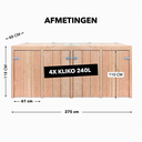 kliko-ombouw-douglas-4-240-front-uitgesneden.webp