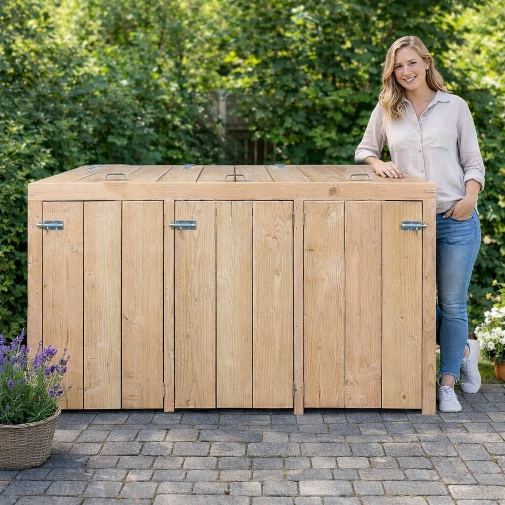 kliko ombouw douglas met trotse klant.webp