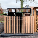 Kliko ombouw douglas deluxe 3 in de tuin
