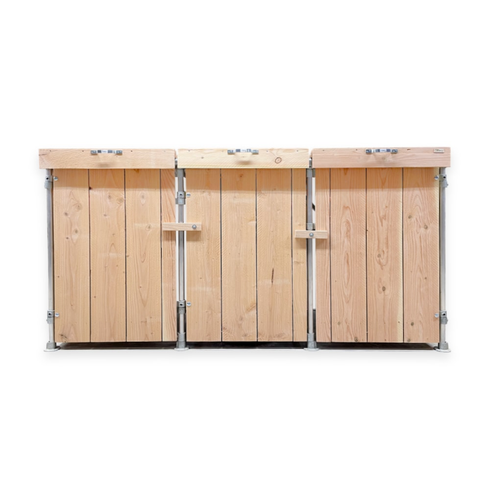 [KOSB2-1] Kliko Ombouw Steigerbuis 2 (2 x 140 liter, Achterkant open, Geen gasdrukveren)